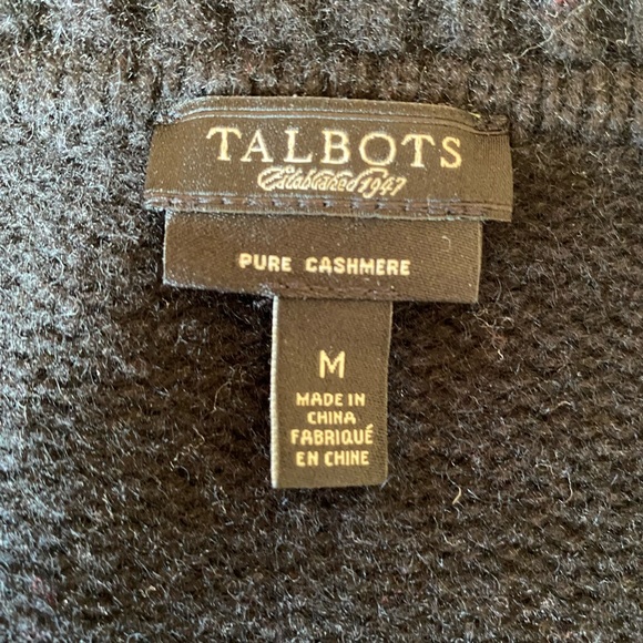 Pure Cashmere black M open Cardigan. - Picture 4 of 7